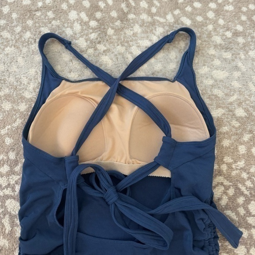 Summersalt The Maternity Cinched Current Navy Dee… - image 7